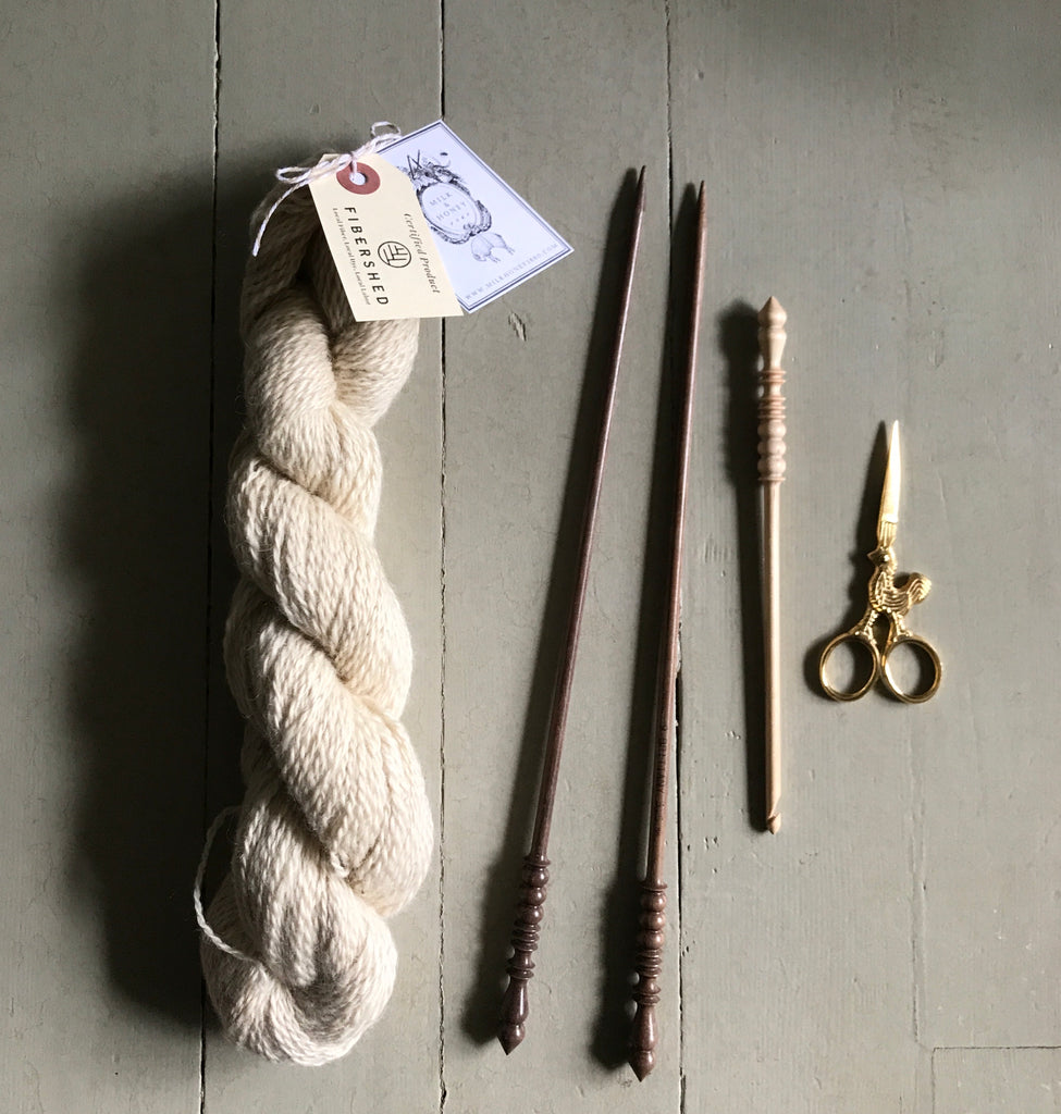 Walnut Knitting Needles