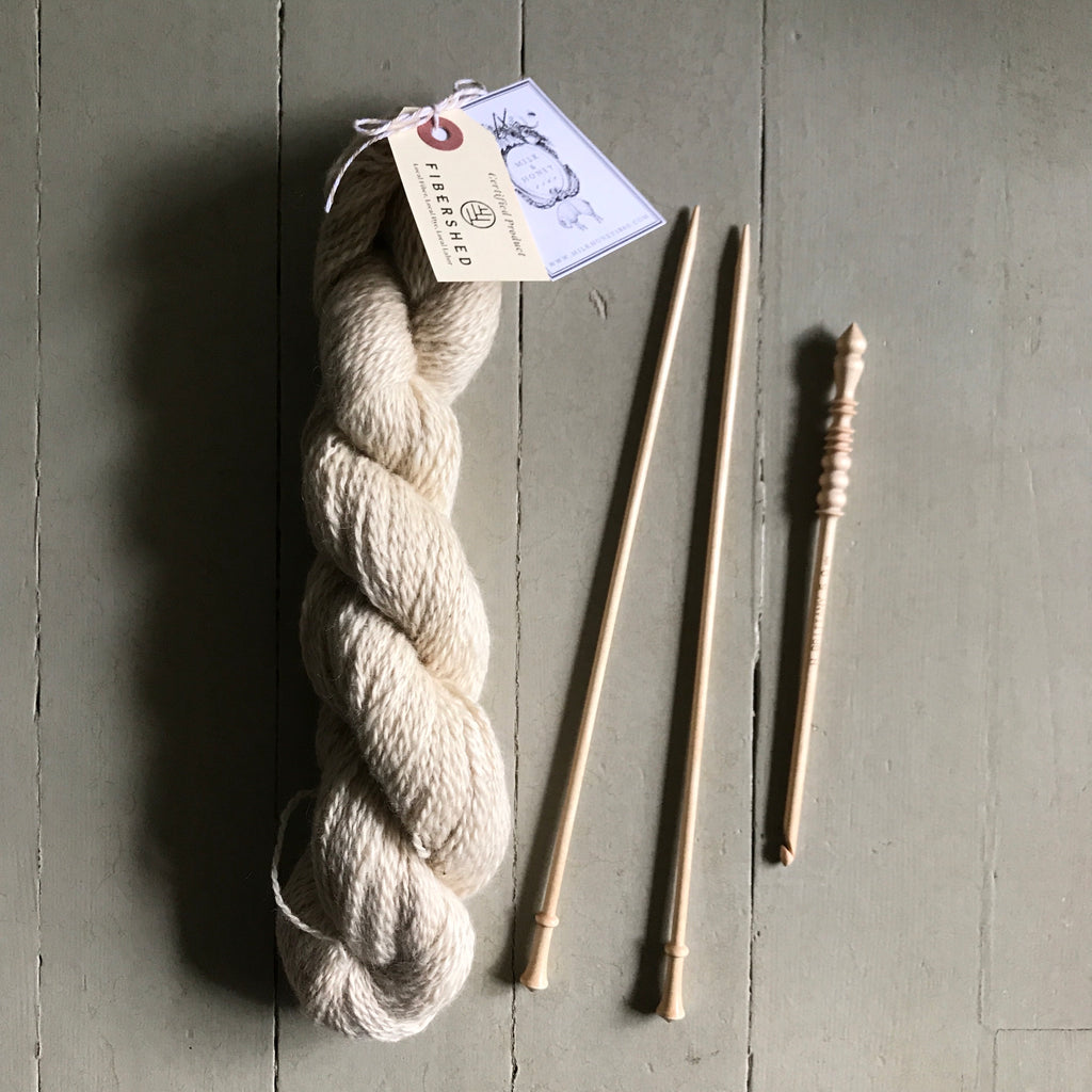Birch Wood Knitting Needles, hand crafted in Nova Scotia